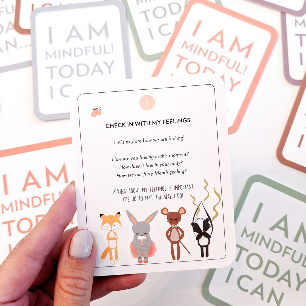 Mindfulness Cards For Kids Love Powered Co.